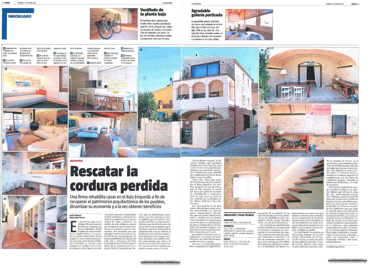 La Vanguardia Octubre 2012