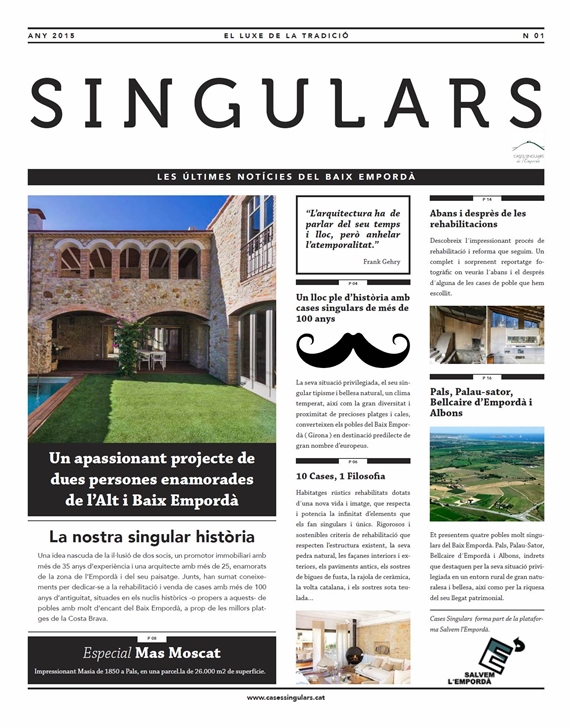 DIARI SINGULARS MAIG 2015