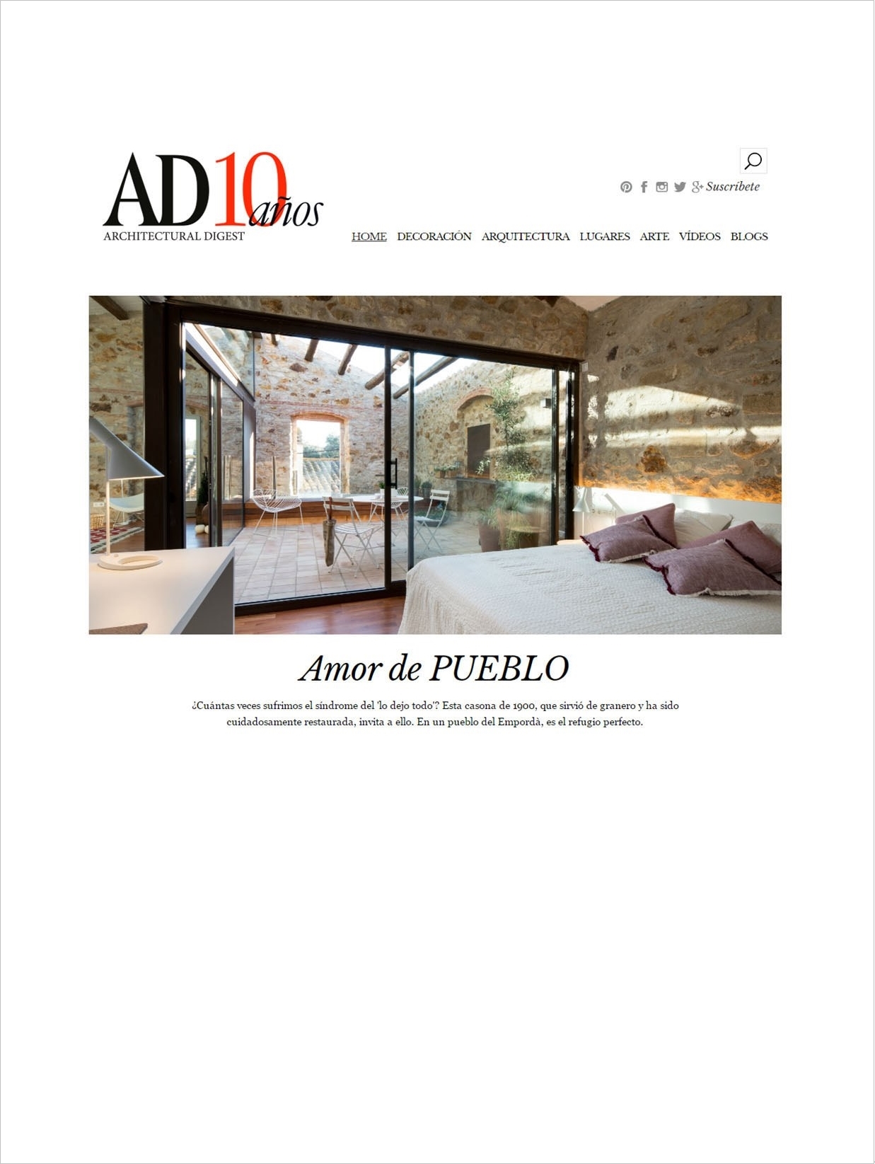 Portada_AD_España_revista_tras_samaria_14_pals_casa_en_venta_cases_singulars_emporda_2