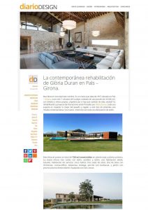 DIARIO DESIGN - Portada farhouse for sale Pals Baix Emporda Cases Singulars Emporda